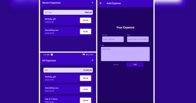 Expense Tracker App